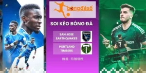 Tỷ lệ kèo San Jose Earthquakes vs Portland Timbers - MLS, 27/09/2026