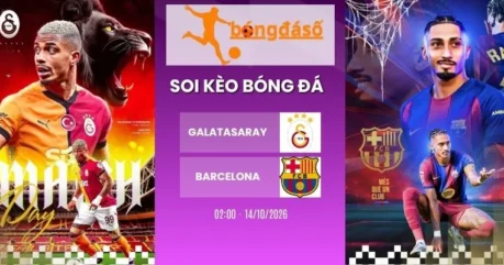 Kèo Nhà Cái Galatasaray Vs Barcelona – C1, 14/10/2026