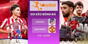Tỷ lệ kèo Atletico vs Man United - C1, 14/10/2026